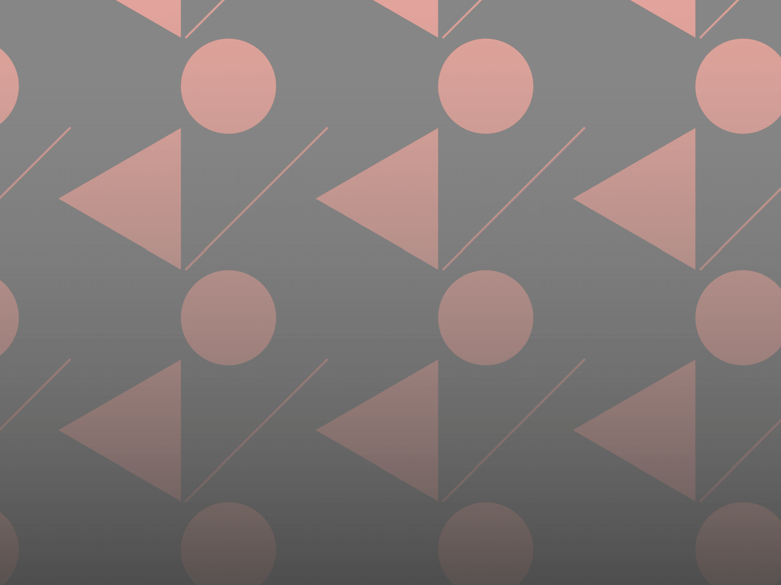 Geometric pattern with fading gradient